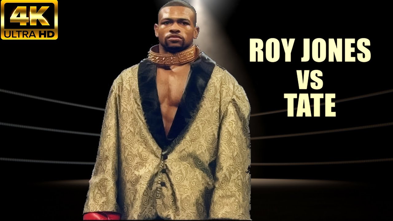 YouTube post by @ElTerribleProduction for Casa Comoda Villa. Caption reads: Roy Jones Jr vs Thomas Tate | KNOCKOUT Boxing....