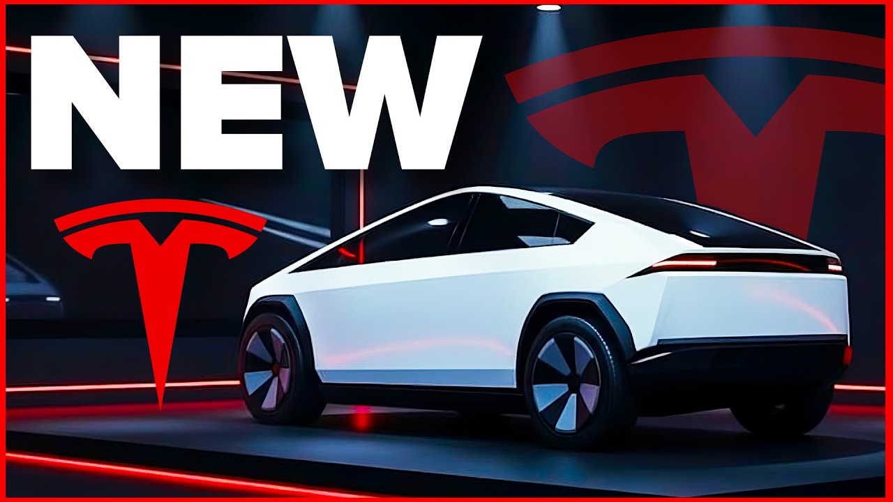 YouTube post by @RyanShawtech for Lugano_Beauties. Caption reads: The $25,000 Tesla Is Officially BACK | There's....