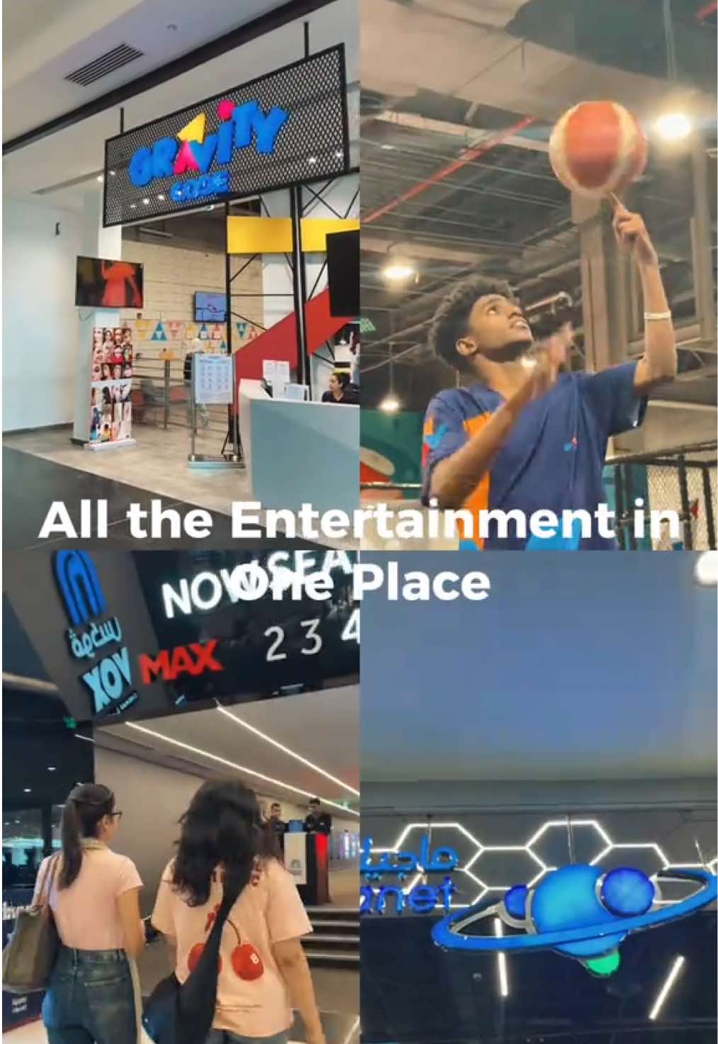 TikTok post by @citycentreegypt for Majid Al Futtaim. Caption reads: Now it’s time to treat the whole family! 🎉 After....