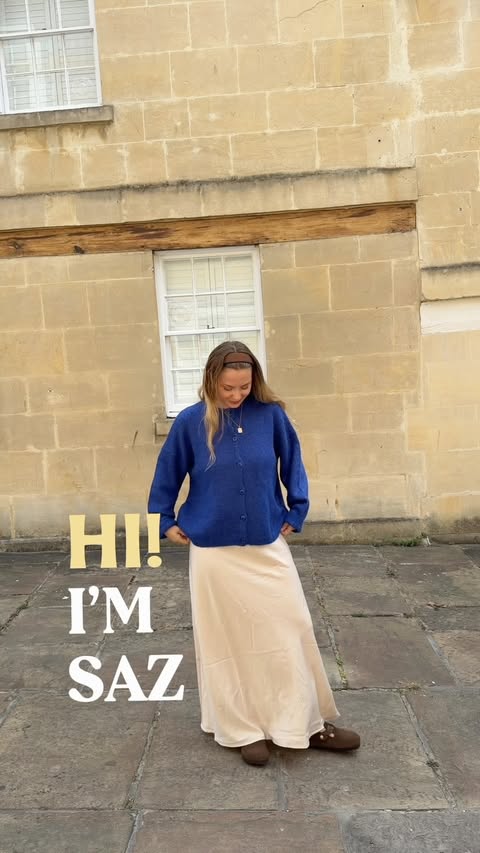 Instagram post by @shedot.travels for La Redoute. Caption reads: AD | What I wore this weekend in Bath -....