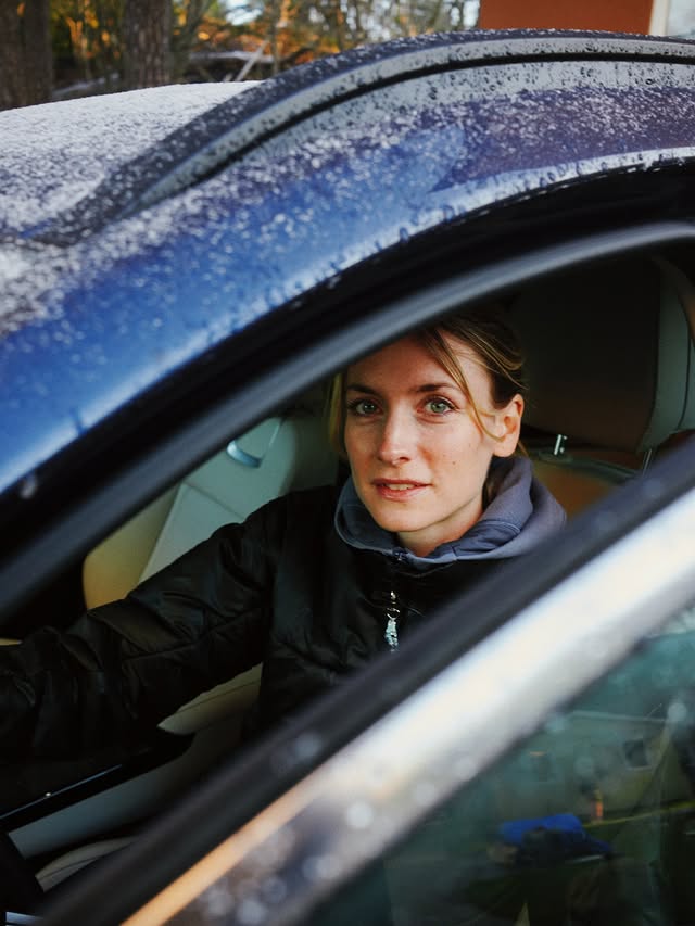 Instagram post by @matilda_soderlund for Hyundai. Caption reads: Collaboration with @hyundaisverige 🚙 I’m so....