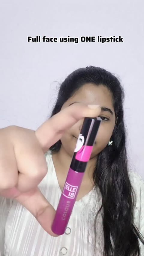 Instagram post by @gorgeous_girl_ayesha for Purplle. Caption reads: [...] on @mynykaa @myntra....