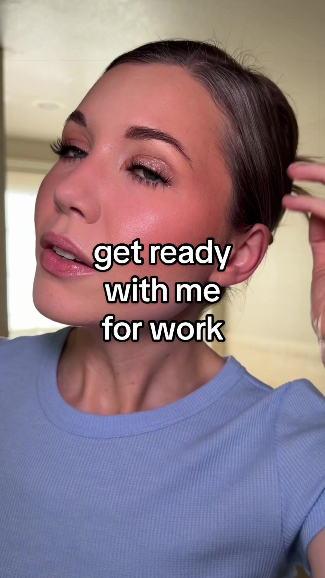 TikTok post by @torrilayne for DIBS Beauty. Caption reads: [...] Beauty @YSL Beauty @DIBSBEAUTY @Maybelline....