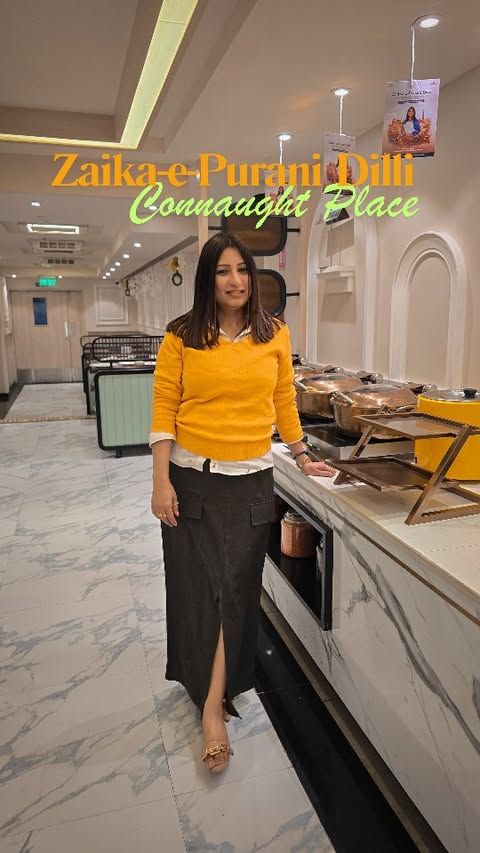 Instagram post by @roselle_on_my_plate for Barbeque Nation. Caption reads: Details 👇 

Step into the flavours of Old Delhi....