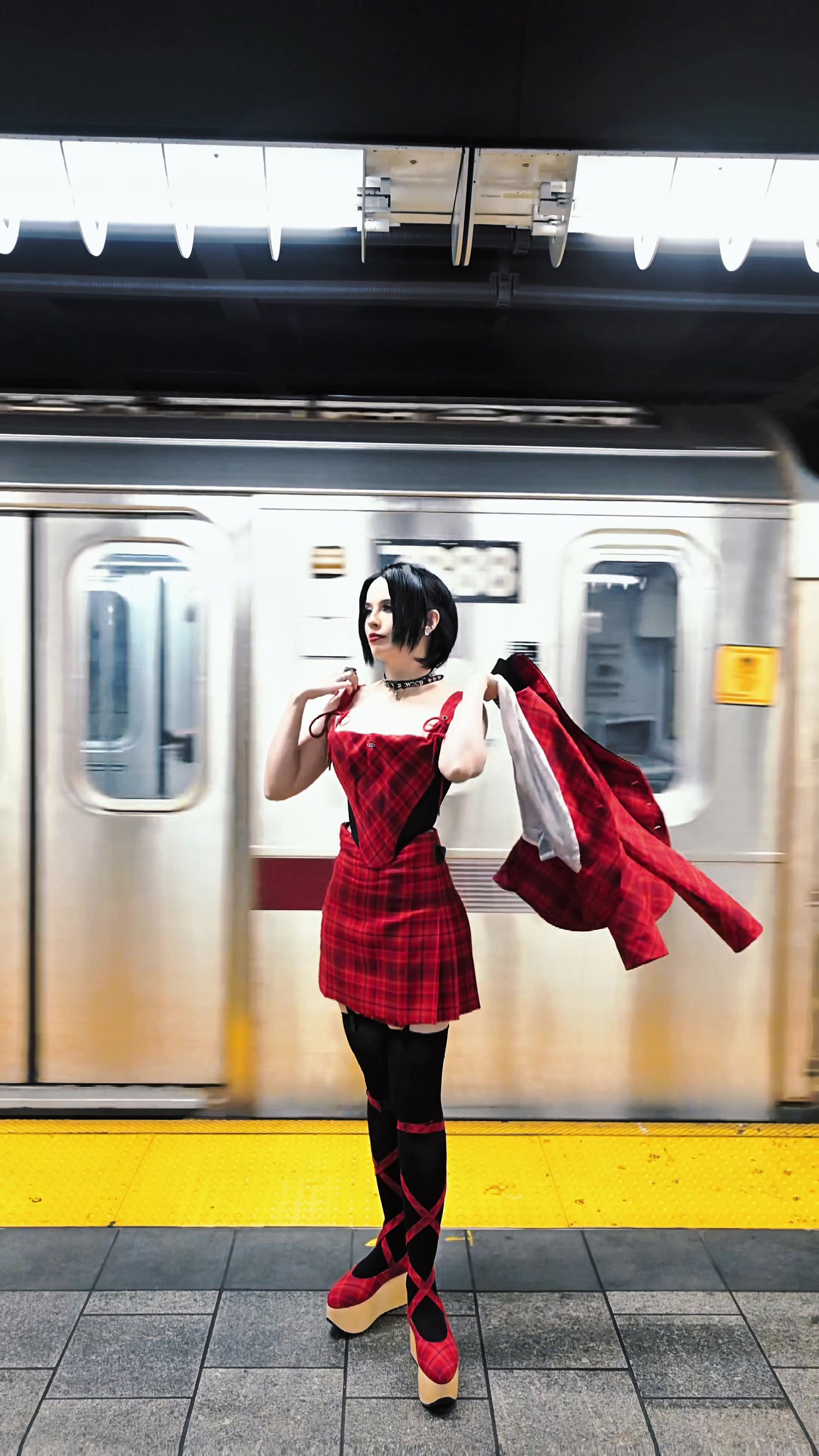 TikTok post by @azulette for Vivienne Westwood. Caption reads: [...] to be included in something with @Vivienne....