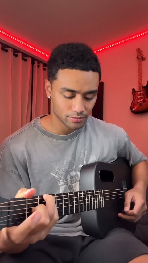 Instagram post by @joshlepulu for LAVA MUSIC. Caption reads: white christmas🎄.