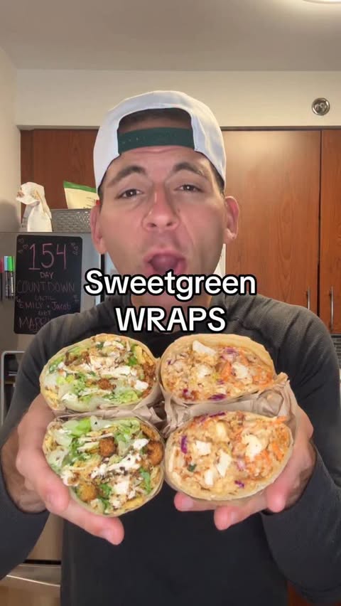 Instagram post by @jakezach11 for sweetgreen. Caption reads: #sweetgreen_partner #sweetgreenwraps Going to be....