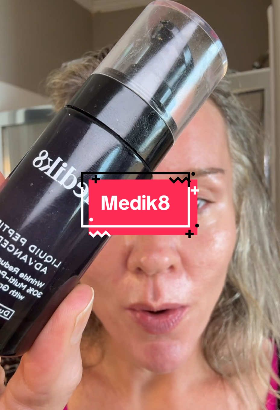 TikTok post by @sydney_wellnessjourney for Medik8. Caption reads: @Medik8 US #splurgeworthy #skincare [...].