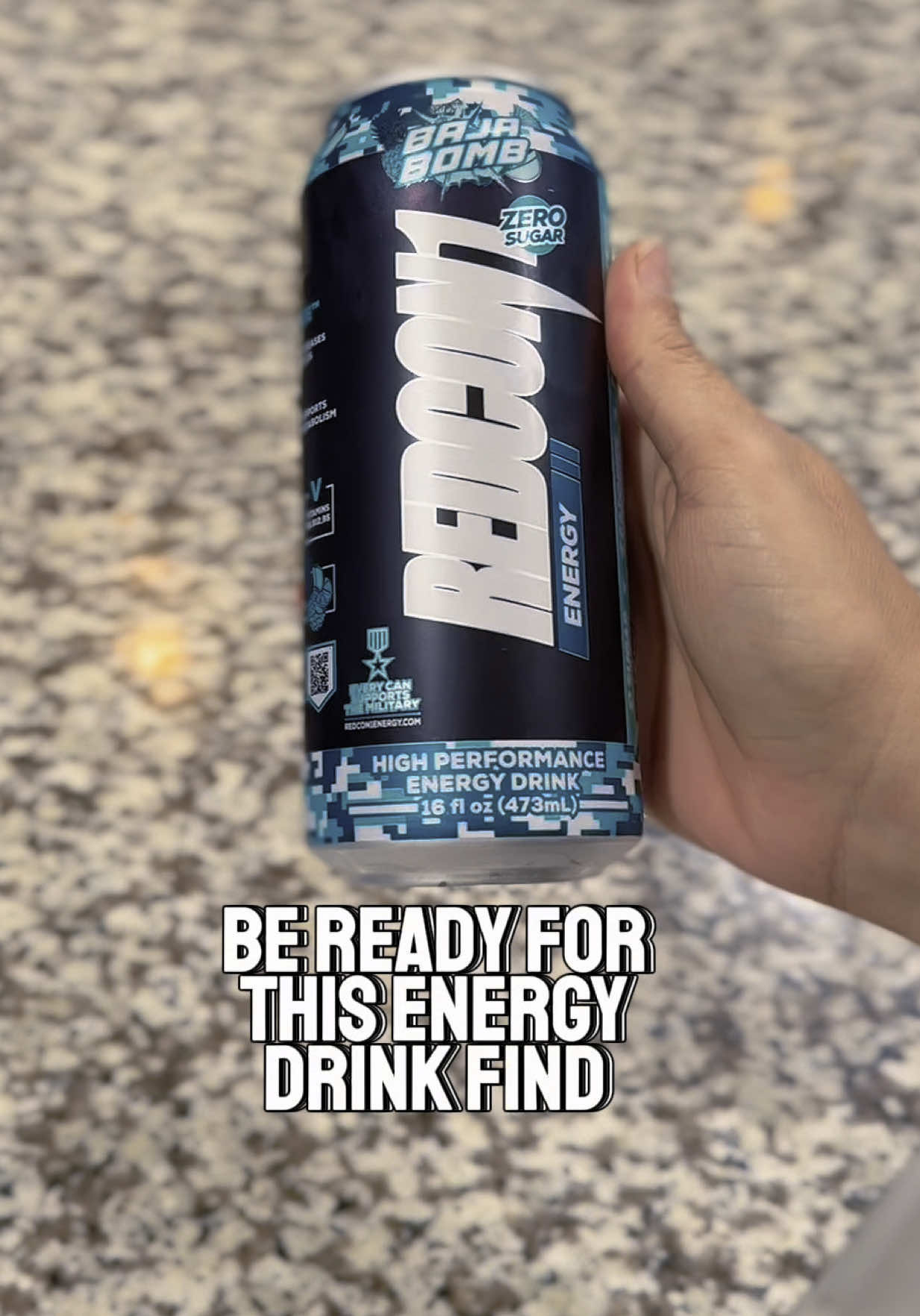 TikTok post by @officiallymexi for REDCON1. Caption reads: [...] Husband said they were a solid 9. @REDCON1  ....