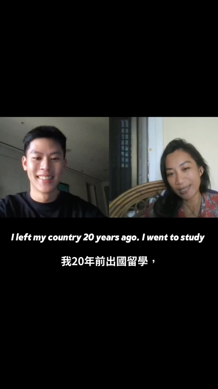 Instagram post by @wow4ivan for Cambly. Caption reads: 疫情後許多公司開放遠端工作，那時一部分的大學學長姐開始數位遊牧，搬到不同城市、國家居住，同時遠端完成....