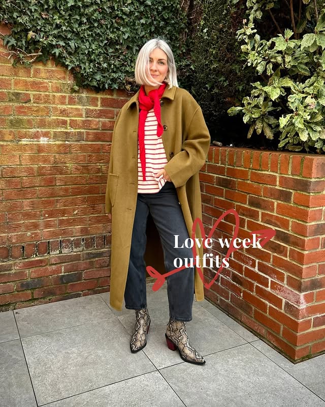 Instagram post by @thefashionbod for LANX. Caption reads: [...] @_beyond_nine Jumper @theslowlove Boots....
