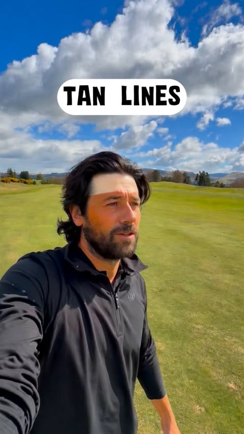 Instagram post by @carlociullogolf for VICE GOLF. Caption reads: [...] their tan lines this summer. The new....
