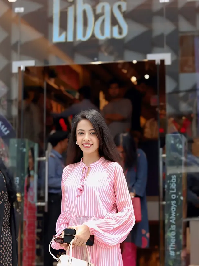 Instagram post by @ranabhawna_rb for Libas. Caption reads: @libasindia . . . . #ad #explorepage✨ [...].