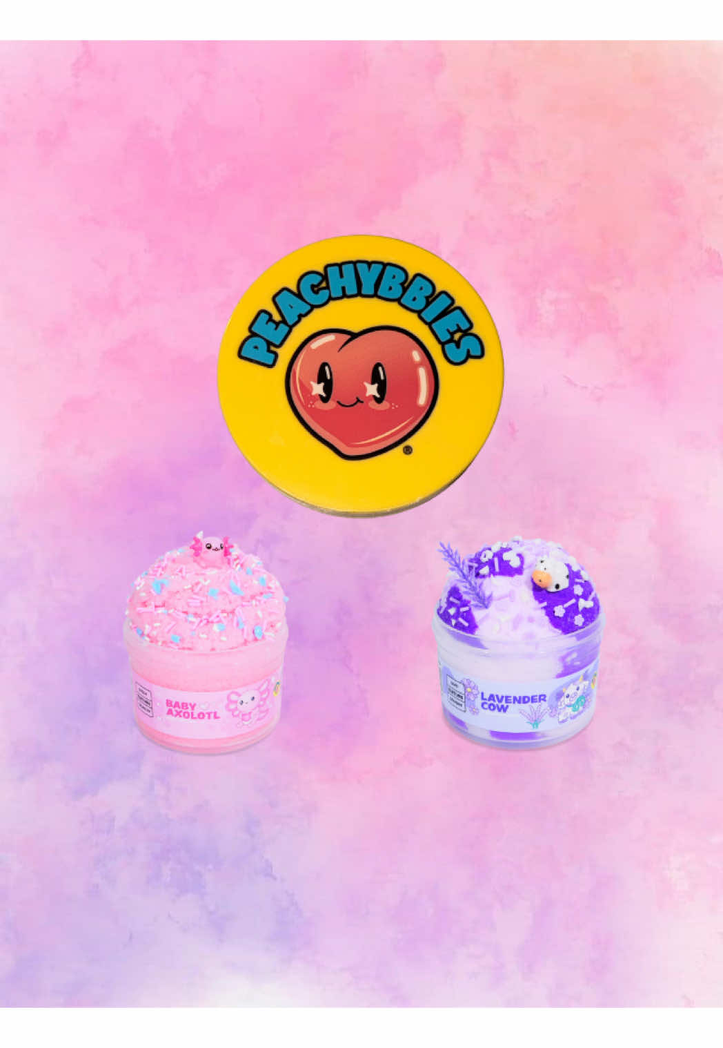 TikTok post by @_moniqueortiz for Peachybbies. Caption reads: My girl was so happy to unbox her @Peachybbies....