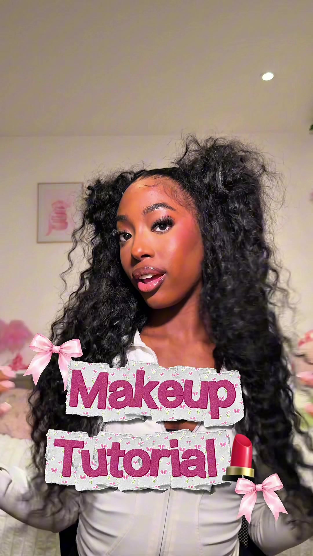 TikTok post by @mxs_my for Rhode. Caption reads: [...] @e.l.f. Cosmetics UK @Maybelline NY @RHODE....