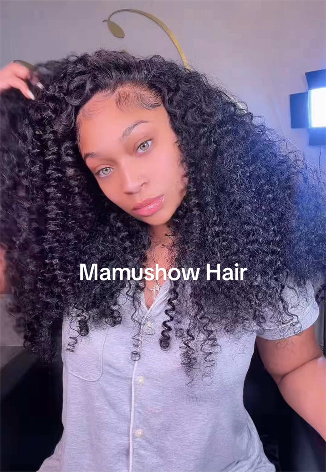 TikTok post by @torrylisettee for Mamushow Hair. Caption reads: Teaaa😍 @Mamushow Hair Fashion #mamushowhair....