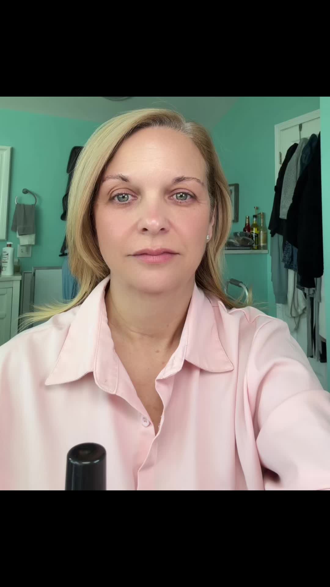 TikTok post by @sarahpressley_sc_over50 for Eight Saints Skincare. Caption reads: Cold weather but summer skin….@Eight Saints....