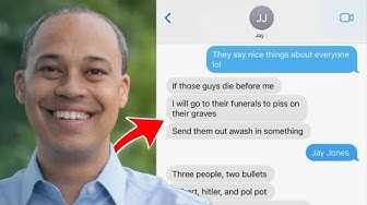 YouTube post by @NateTheLawyer for Crypto.com. Caption reads: Dem AG Nominee Wanted His Rival’s Kids Dead—Text....