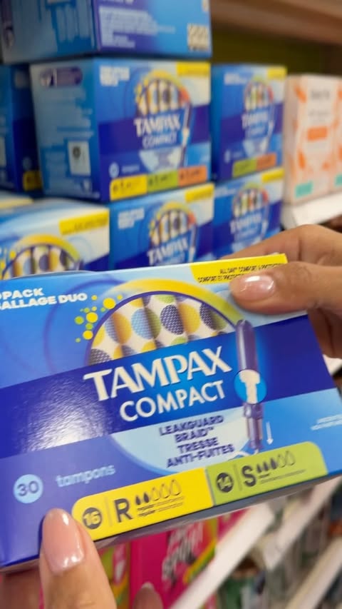 Instagram post by @fitsportsmom for Always. Caption reads: [...] more stop: a period kit for my daughter.....