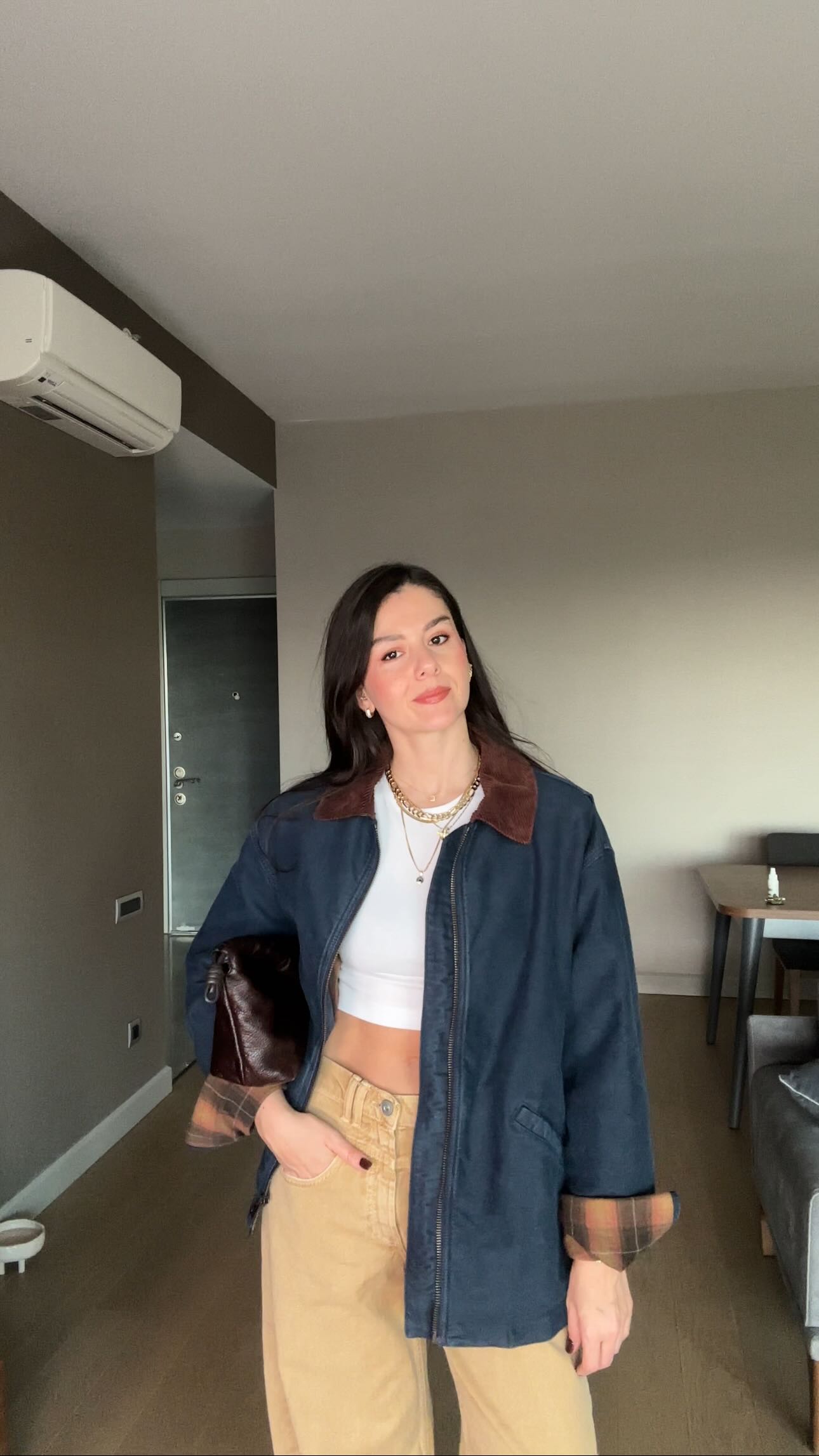 Instagram post by @eljfthings for LOEWE. Caption reads: [...] zara 8197 215 
lacivert mont: @loewe erkek....