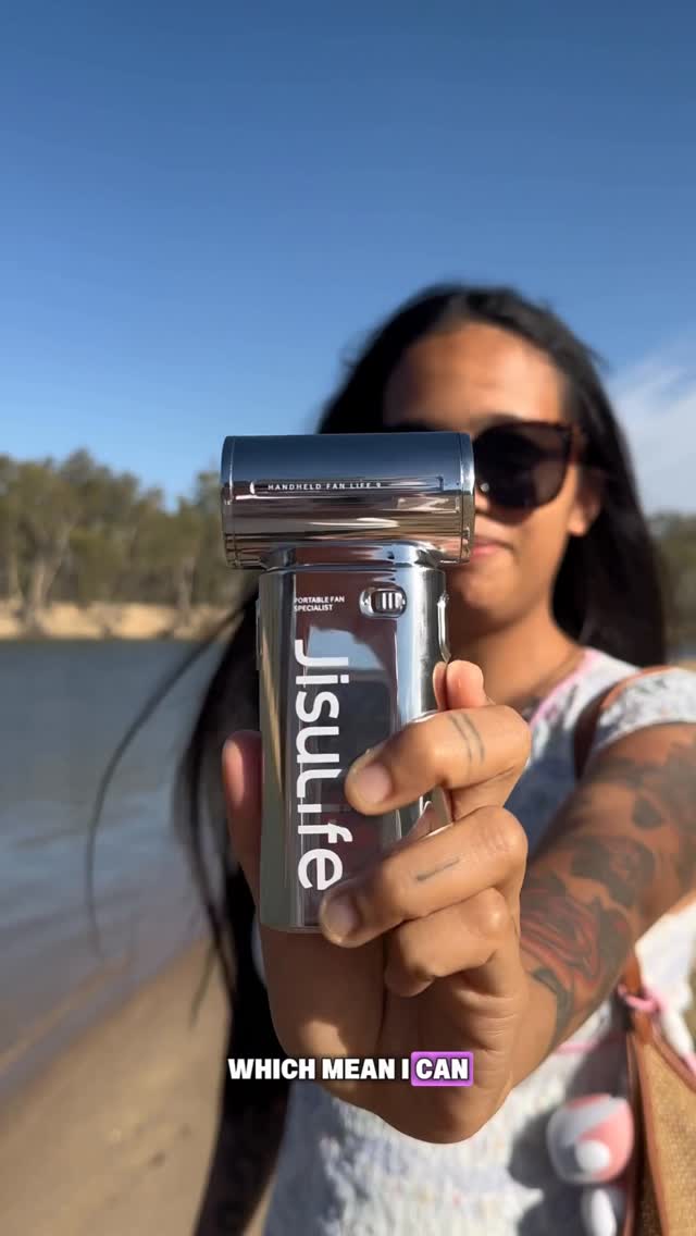 Instagram post by @yulan.taylor for Jisulife. Caption reads: [...] portable, and actually lasts all day.....