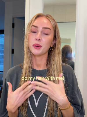 TikTok post by @sydneyschiffer for Kenra Professional. Caption reads: the perfect date night hair 💋 @Kenra Professional....