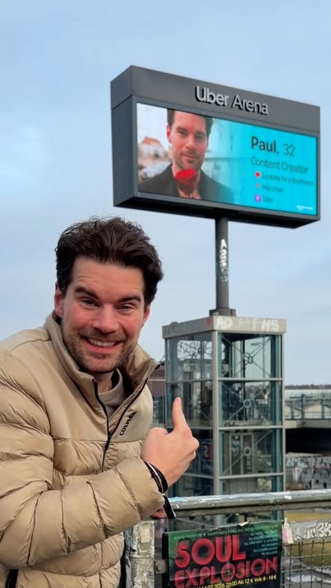 Instagram post by @paulbunne for Amazon Music. Caption reads: Anzeige/ All you need is @paulbunne ❤️.