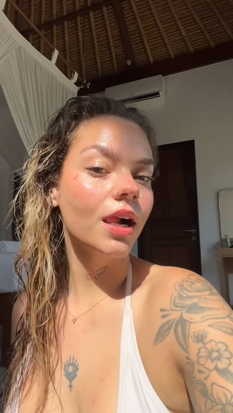 Instagram post by @maddylcaldwell for Hey Bud Skincare. Caption reads: Thank you @heybudskincare again for sending me....