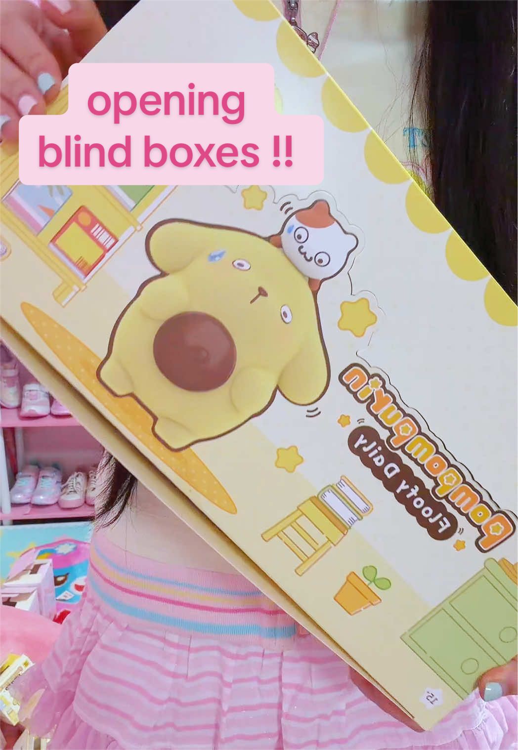 TikTok post by @curestrawberry for TOPTOY US SHOP. Caption reads: [...] get some more my melody ones 😭 ! @TOPTOY US....