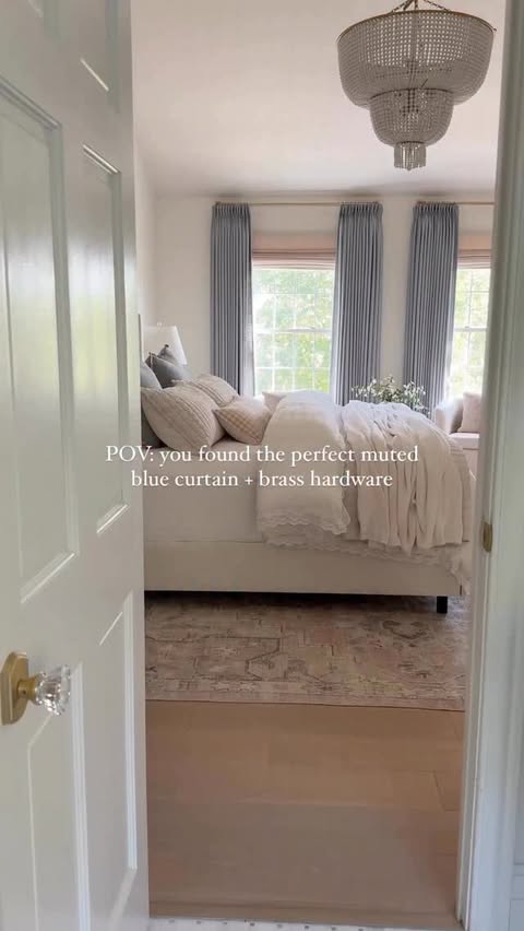 Instagram post by @blushingboho for Twopagescurtains. Caption reads: You can still save BIG on my @twopagescurtains....