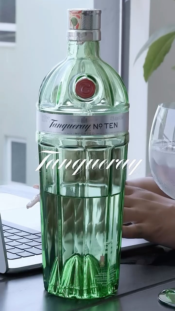 Instagram post by @mamideb for Tanqueray. Caption reads: #AD Can you guess what we didn’t end up sticking....