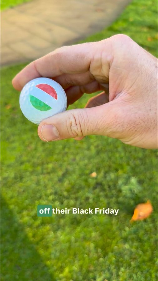 Instagram post by @carlociullogolf for VICE GOLF. Caption reads: FREE PRINTS with @vicegolf 

I’ve just got myself....