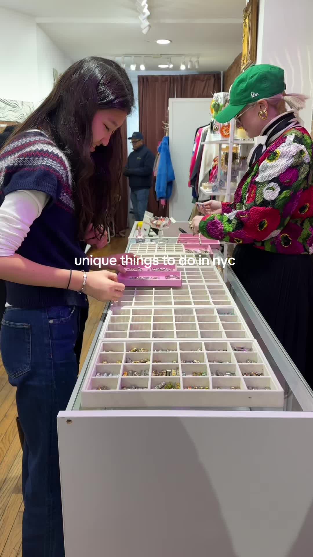 TikTok post by @thekatieromero for The Niche Shop. Caption reads: [...] own Italian charm bracelet at the @The Niche....