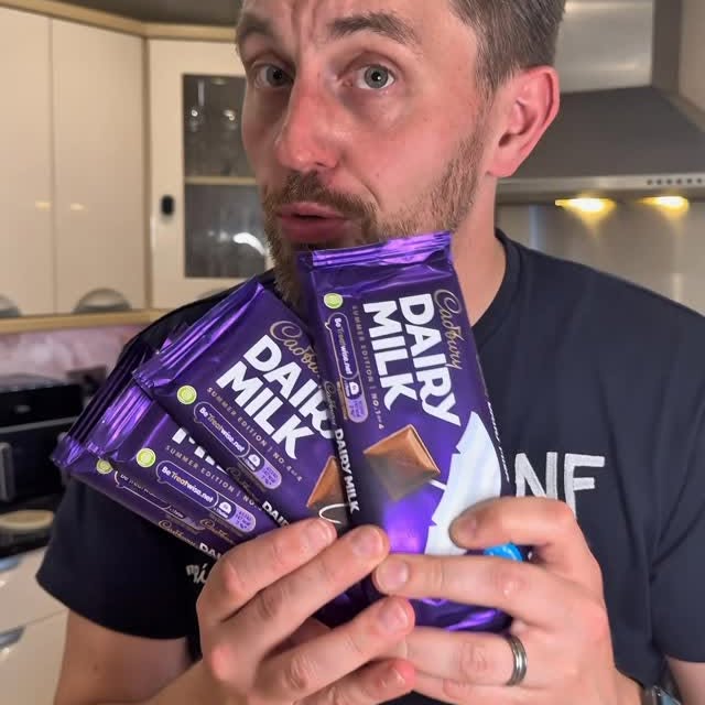 Instagram post by @grumpynorthernfoodie for Cadbury. Caption reads: Right folks

@cadburyuk - limited edition....