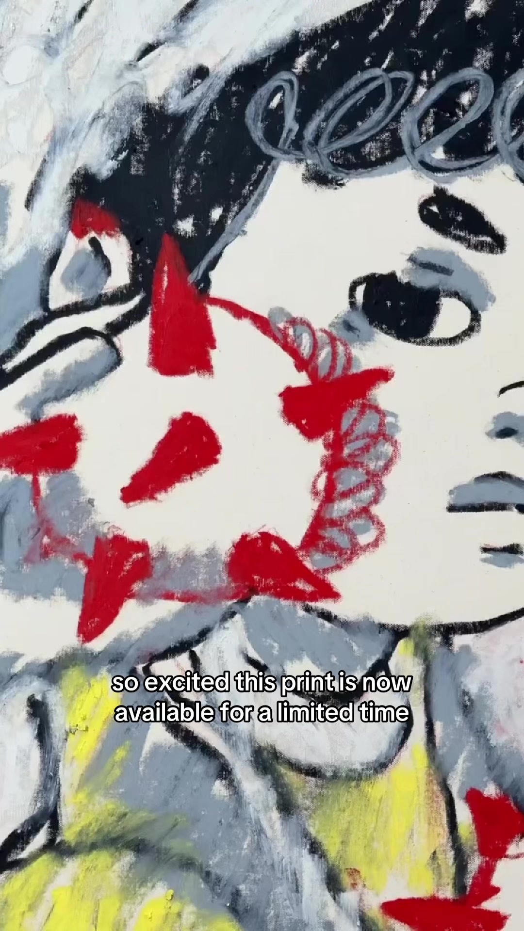 TikTok post by @artists.pages for Gelato. Caption reads: Meet artist Olena Tolstokora, also known as....