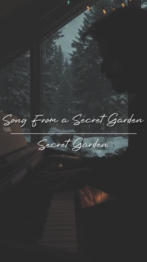 Instagram post by @david_spagarini for DonnerMusic. Caption reads: Secret Garden - Song from a Secret Garden

It's....
