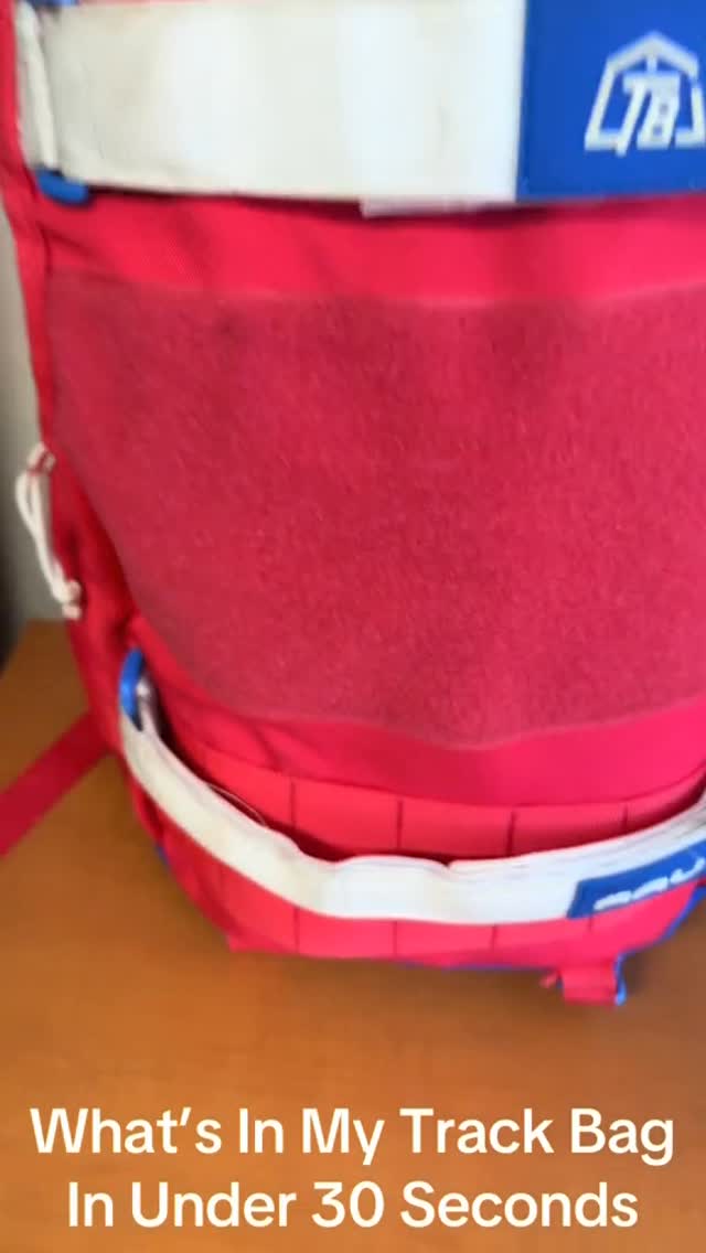 Instagram post by @justec3 for 98Strong. Caption reads: What’s in my bag brought to you by the one, the....