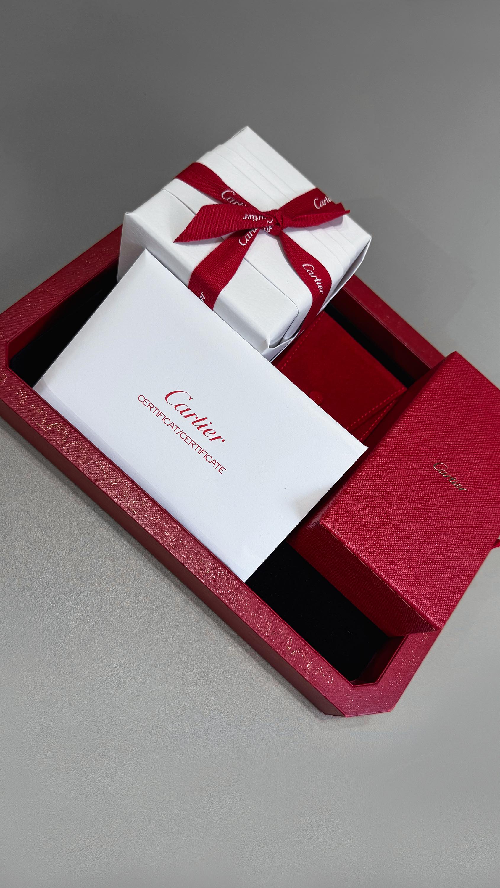 Instagram post by @sabalisaa for Cartier. Caption reads: @cartier 🐆

#lepanthere #cartier....