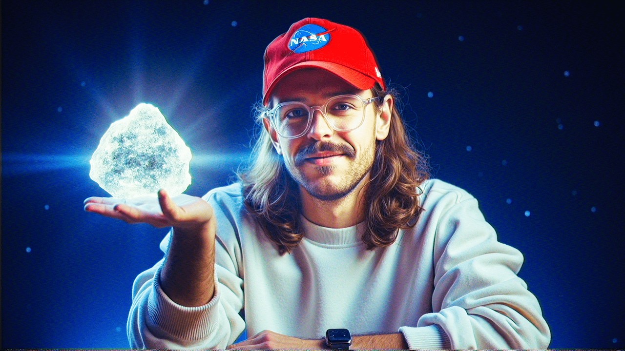 YouTube post by @Sylvqin for Los Angeles Times. Caption reads: The Dumbest NASA Heist in History.