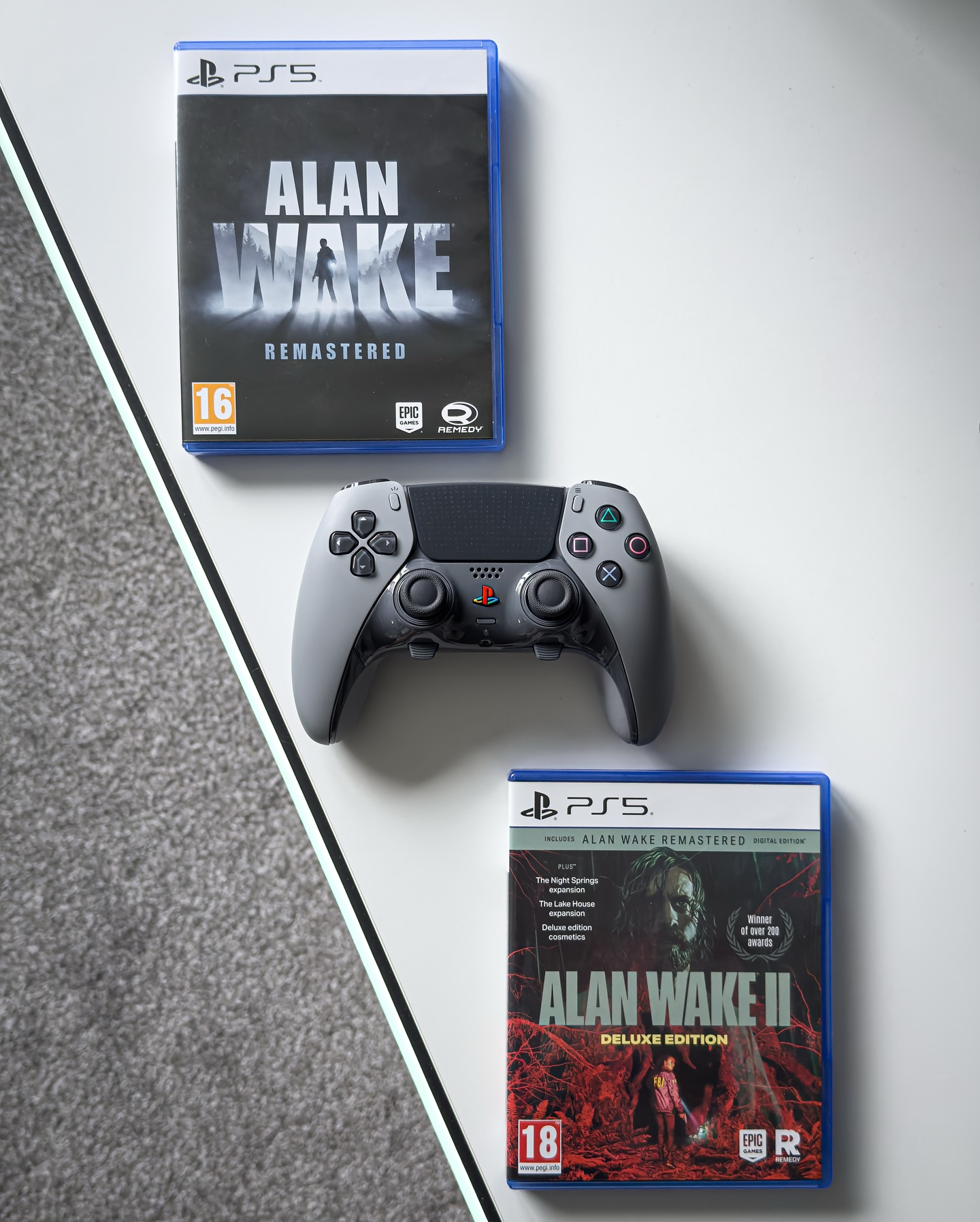 Instagram post by @ralexxanderr for Epic Games. Caption reads: Physical games > digital games 💿

Big thanks to....
