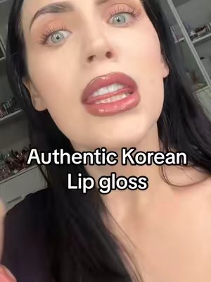 TikTok post by @bishuwish for Colorgram US. Caption reads: @colorgram Authentic Korean lip gloss that makes....