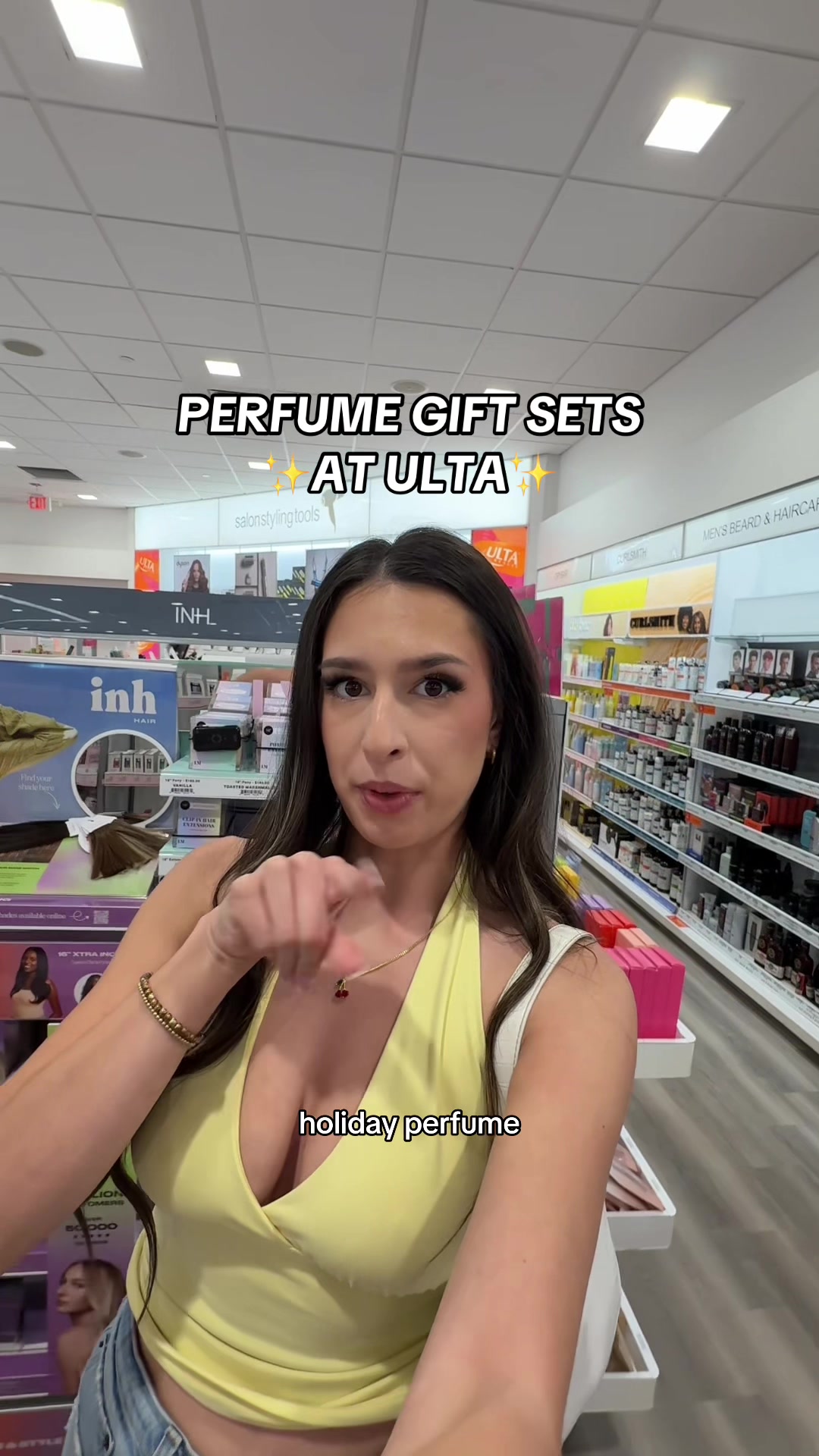 TikTok post by @emilynnmeyers for Snif. Caption reads: snif perfume gift sets this year omg 🎄✨ run to....