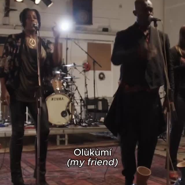 Instagram post by @solaakingbola for Bandcamp. Caption reads: 🎥 Olùkùmí — now playing

This piece is a....