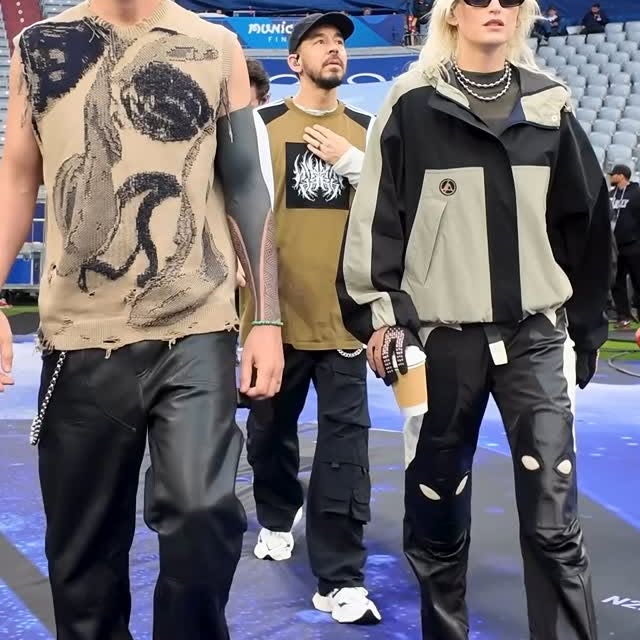 Instagram post by @linkinpark for UEFA EURO. Caption reads: We’ve had a great time in Munich this week. Can’t....