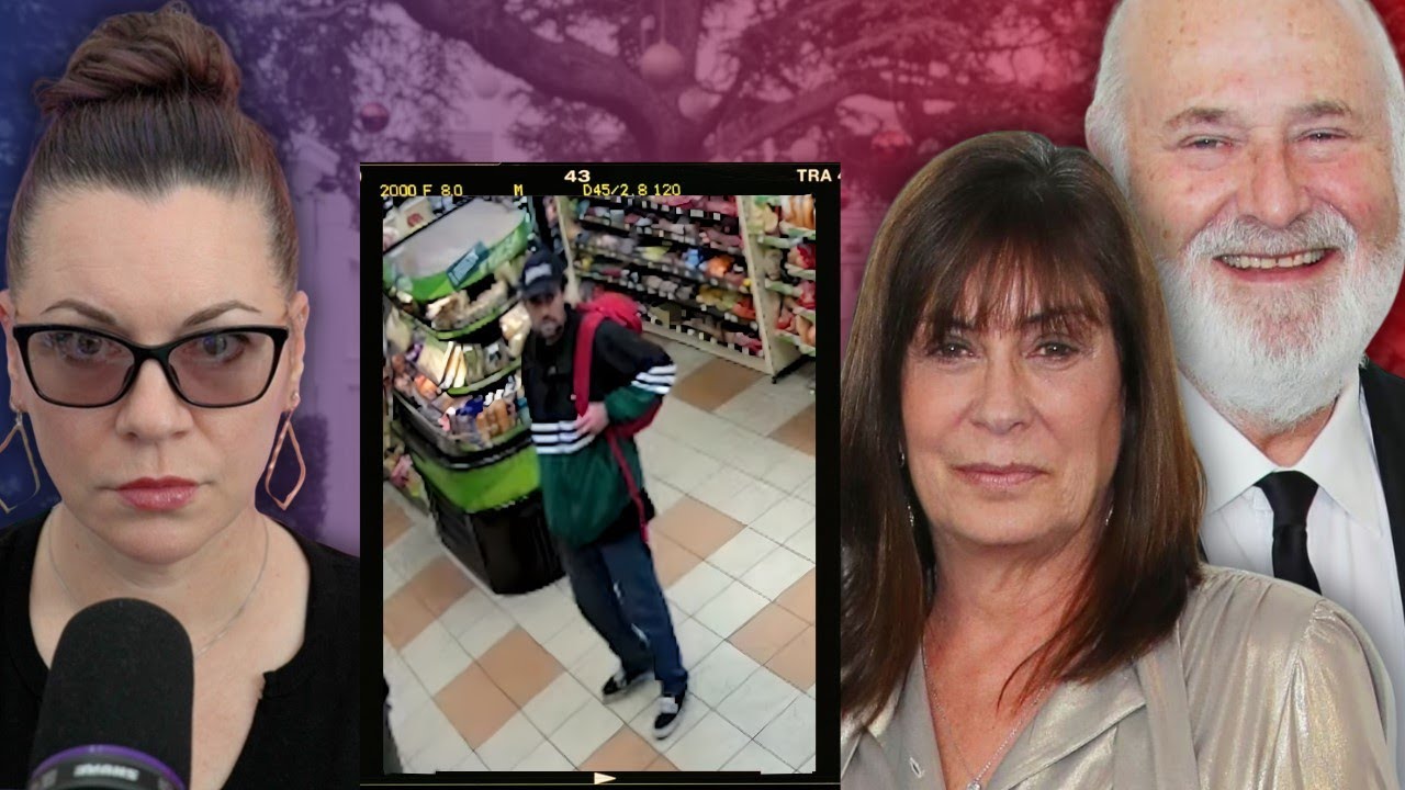 YouTube post by @TheEmilyShow for Hungryroot. Caption reads: Nick Reiner first court appearance. Rob Reiner....