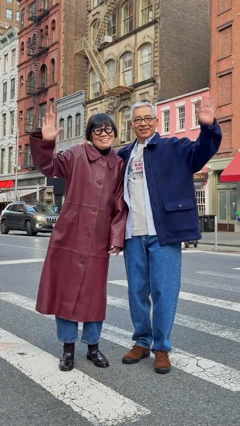 Instagram post by @akiandkoichi for Sezane. Caption reads: [...] side, styled the Sézane way ft.....