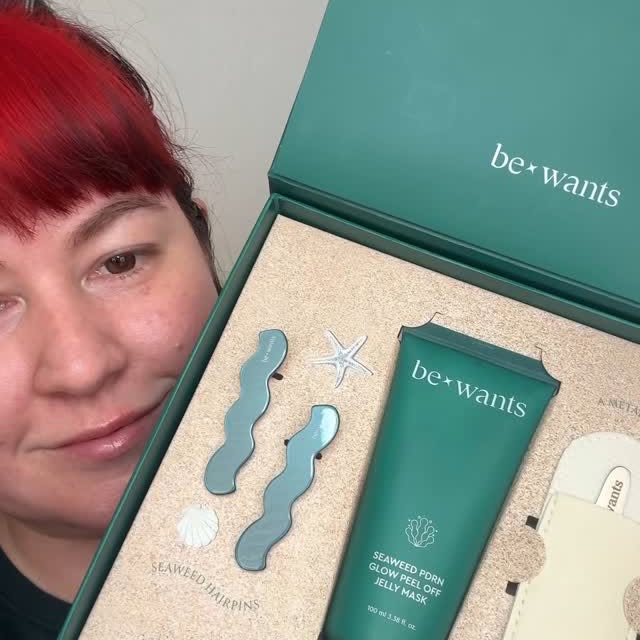 Instagram post by @sweetaholicbeauty for Bewants. Caption reads: Trialling the new @be_wants_official Seaweed PDRN....