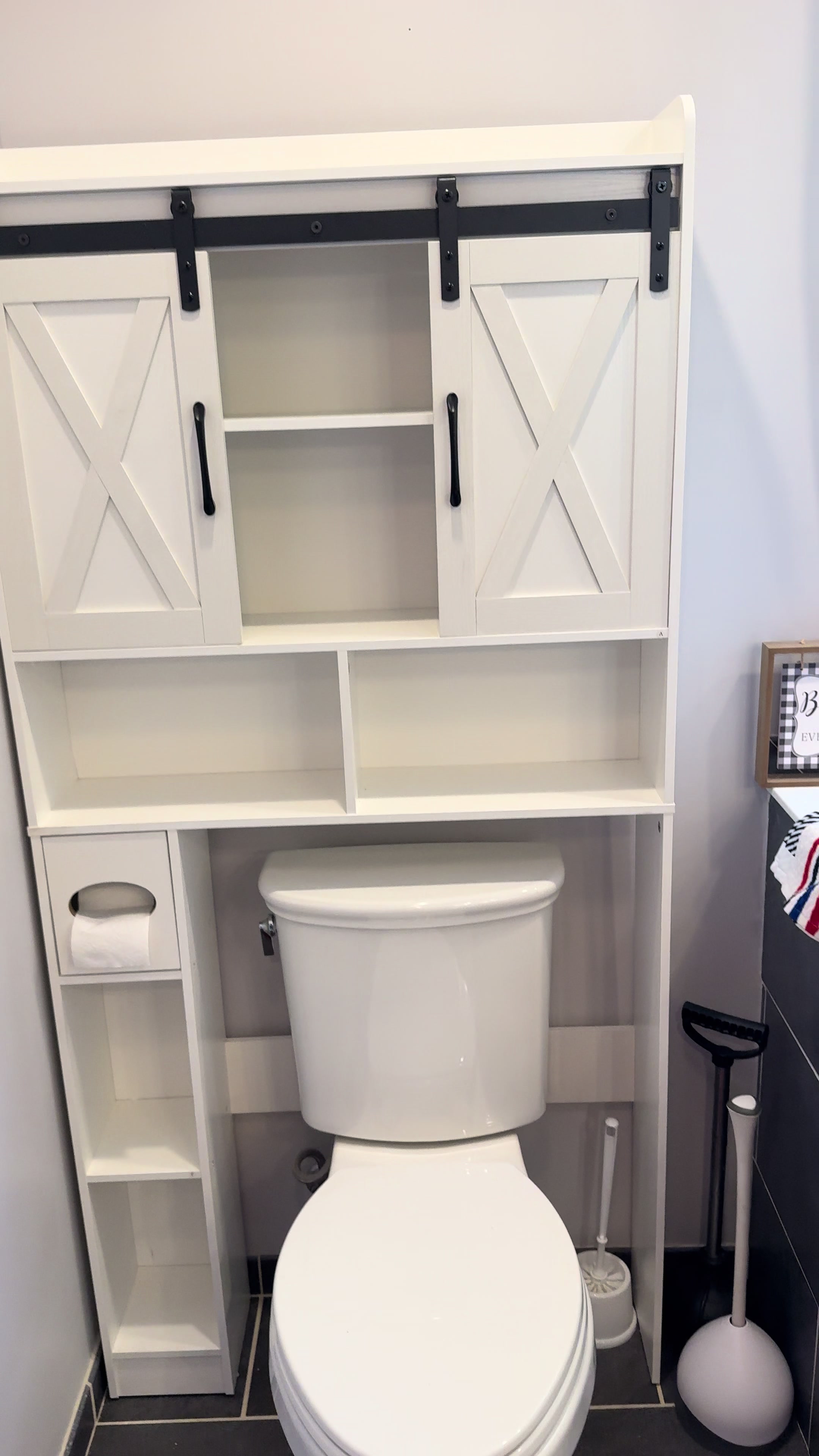 TikTok post by @n_d_ana for Vabches. Caption reads: @Vabches Official @Vabches.US #bathroom [...].