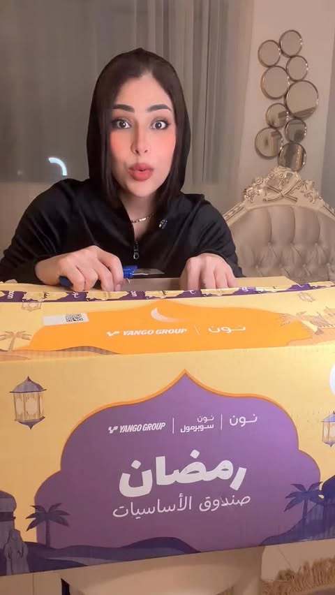 Instagram post by @thehanoonista_h for Yango. Caption reads: [...] big difference 🌙 Thank you @noon_uae &....
