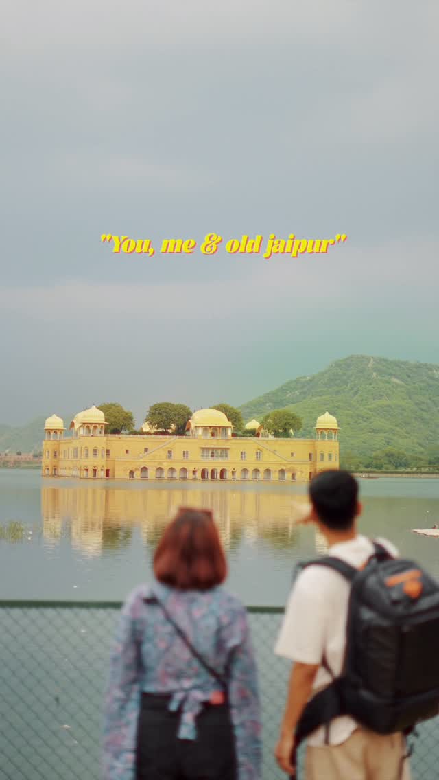 Instagram post by @swarikaandaditya for OneCard. Caption reads: As if you’re back in time, that’s how old Jaipur....